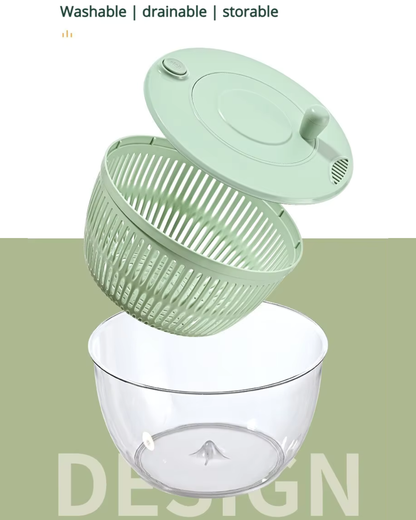 QuickPrep™ 9 in 1 Salad Maker and Spinner